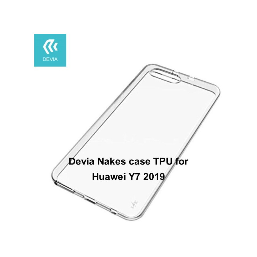 Cover protezione in TPU Trasparente per Huawei Y7 2019