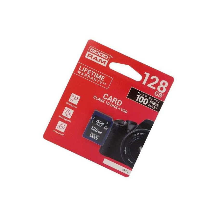 Scheda SD 128GB SDXC Goodram - blister retail