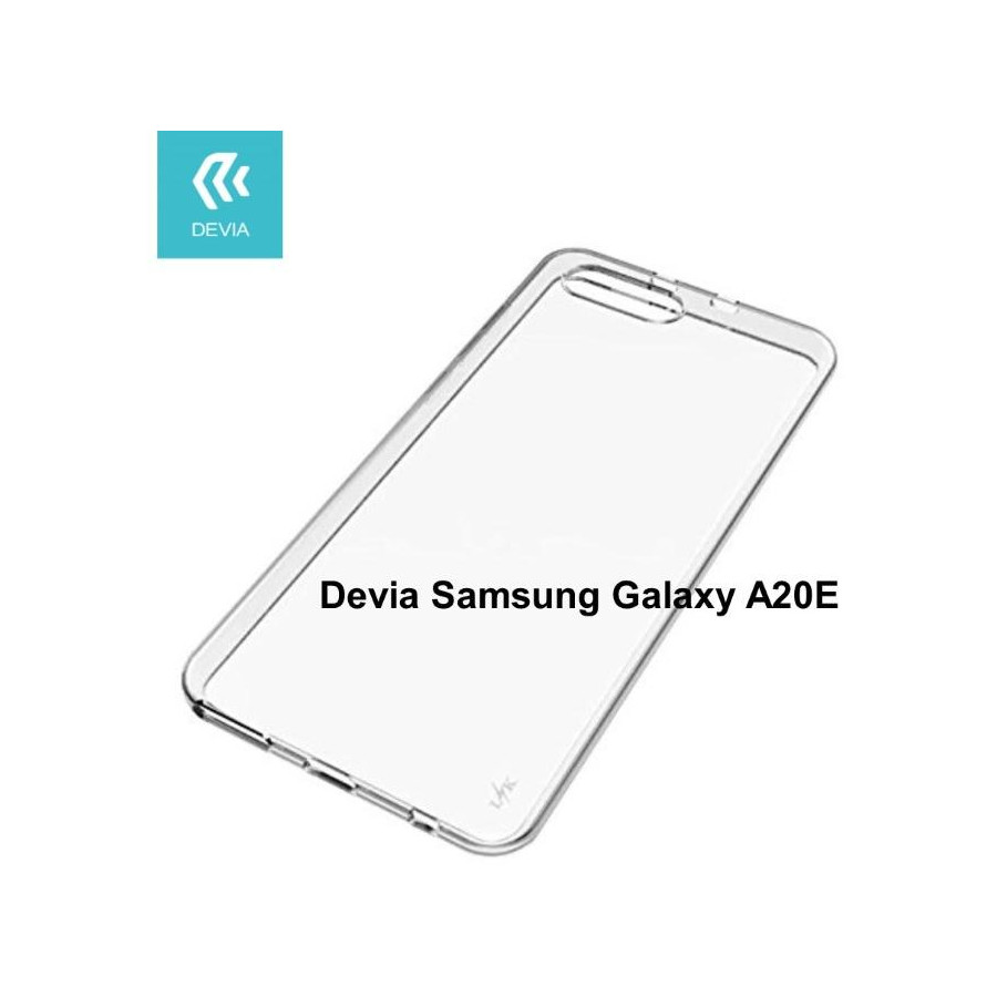 Cover protezione in TPU Trasparente per Samsung A20E
