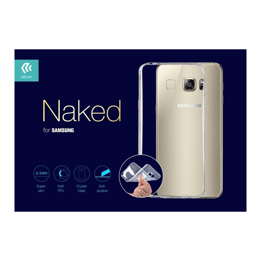 Cover TPU Slim 0.5mm Morbida Per Galaxy A3 2017 Trasparente