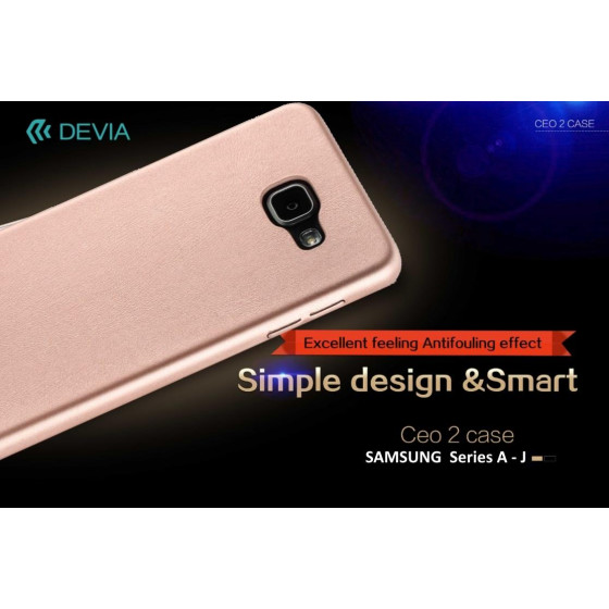 Cover C.E.O. Microfibra Per Samsung A5 A500 Champagne Gold