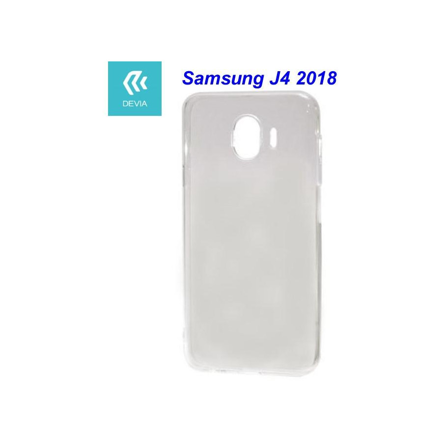 Custodia protettiva morbida per Samsung J4 2018 trasparente