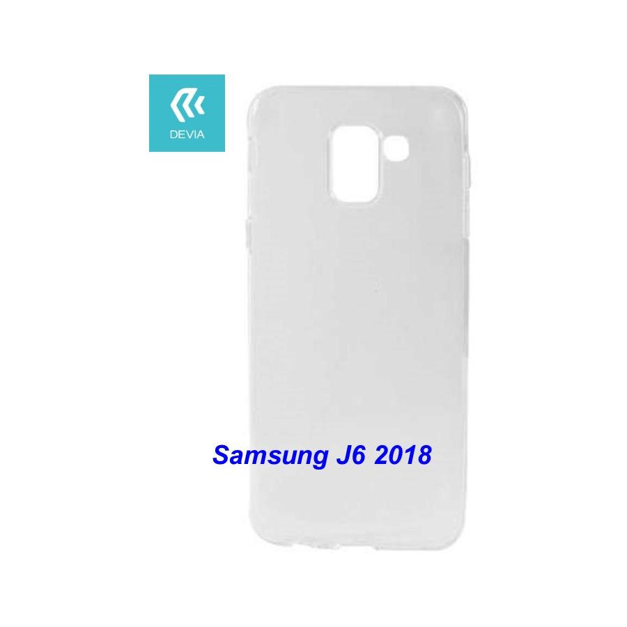 Custodia protettiva morbida per Samsung J6 2018 trasparente