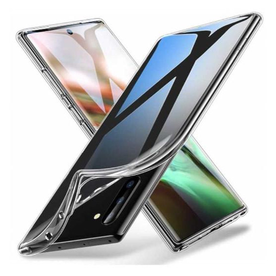Cover Protezione in TPU Trasparente per Samsung Note 10 Pro
