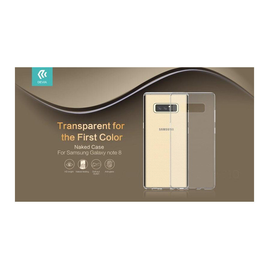 Cover Naked TPU Morbido per Samsung Note 8