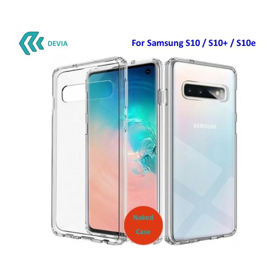 Cover Protezione per Samsung S10 in TPU Morbido Trasparente