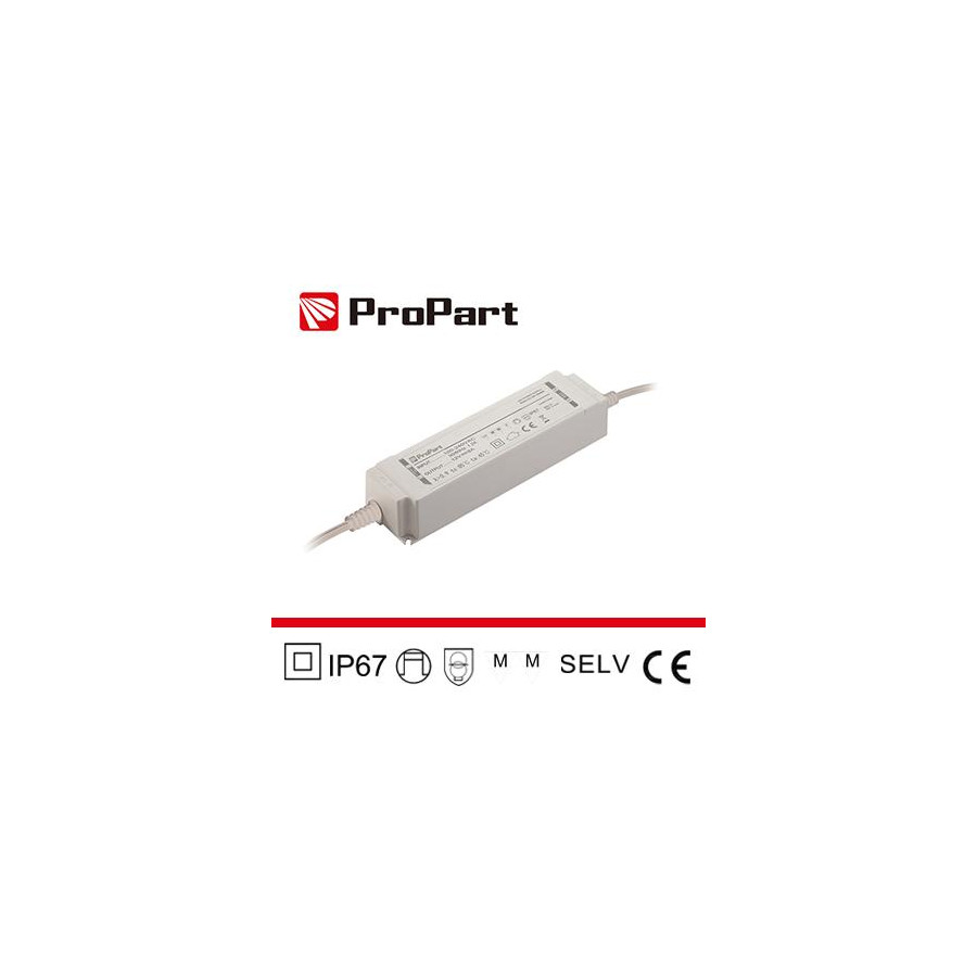 Alimentatore IP67 24V 100W 4.16A Size:190*52*37mm