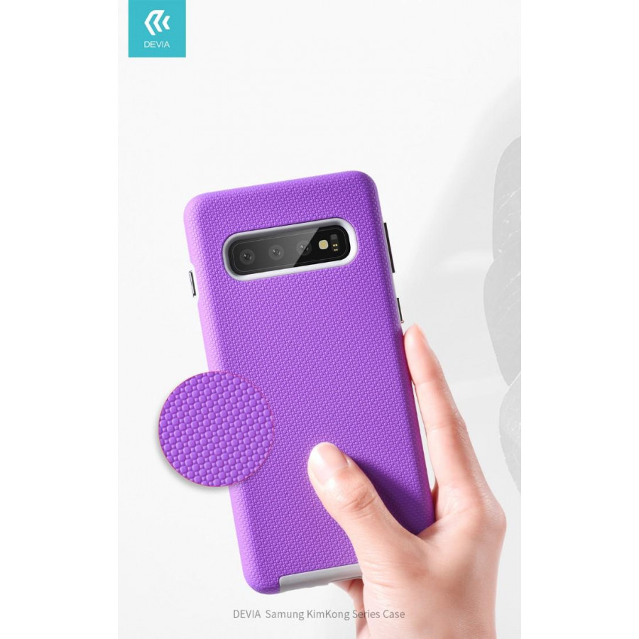Cover Alta Protezione 360° per Samsung S10 Plus Viola