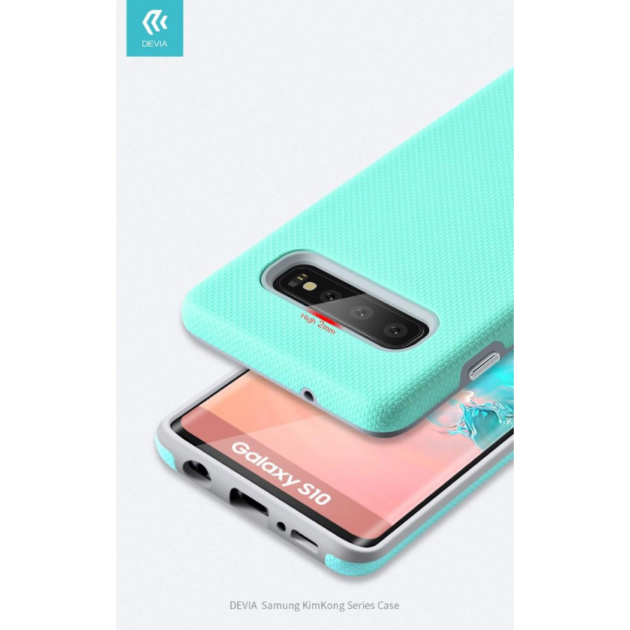 Cover Alta Protezione 360° per Samsung S10 Plus Verde