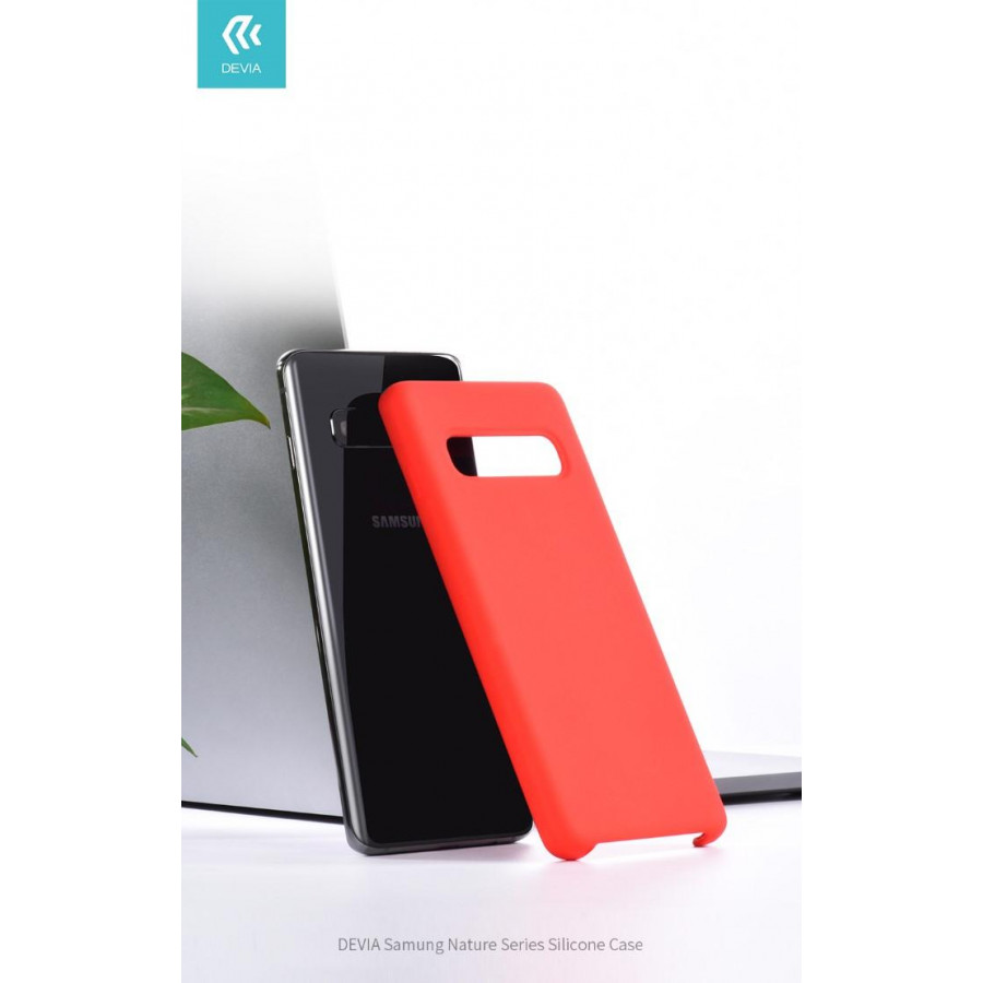 Cover Protezione per Samsung S10e in Silicone Morbido Nera