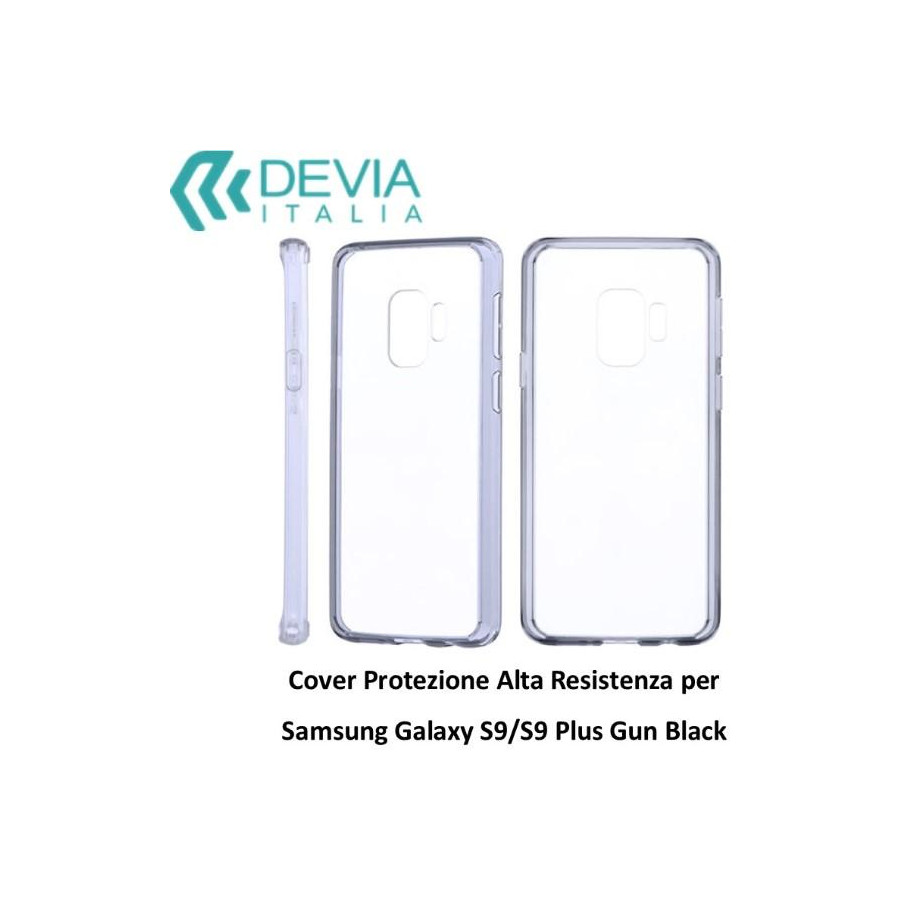 Cover Alta Resistenza per Samsung Galaxy S9 Plus Nera