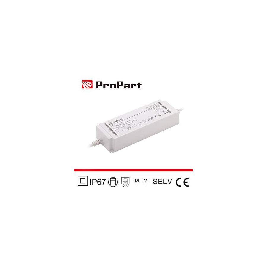 Alimentatore IP67 24V 240W 10A Size:191*68*37mm