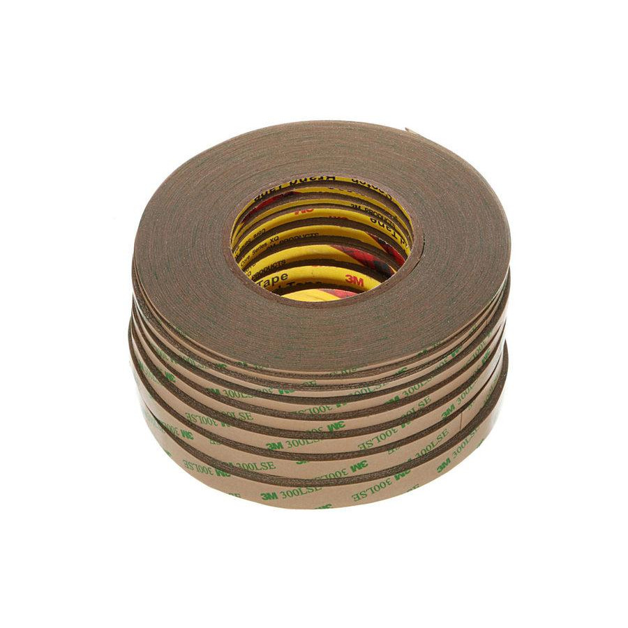 3M 300LSE Biadesivo Trasparente Alta tenuta da 8mm