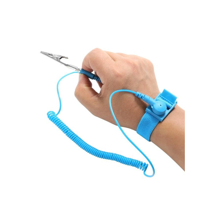 Braccialetto Antistatico con collegamento a terra