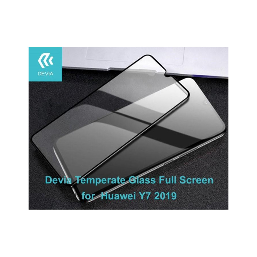 Pellicola vetro temperato Full Screen per Huawei Y7 2019 Ner