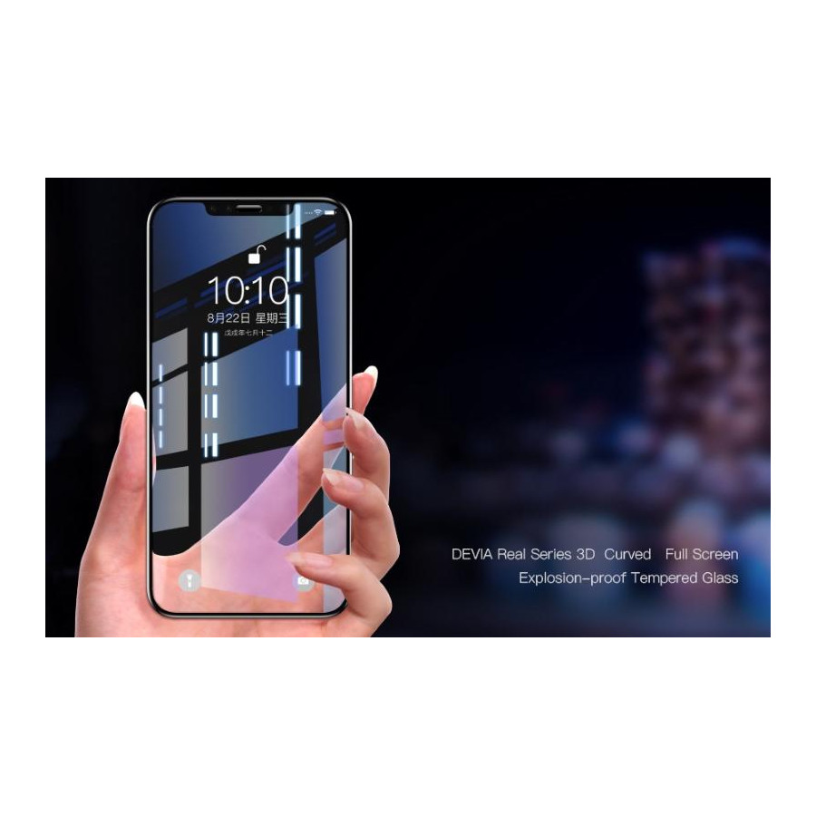Pellicola vetro temperato Full screen 3D per iPhone Xr 6.1