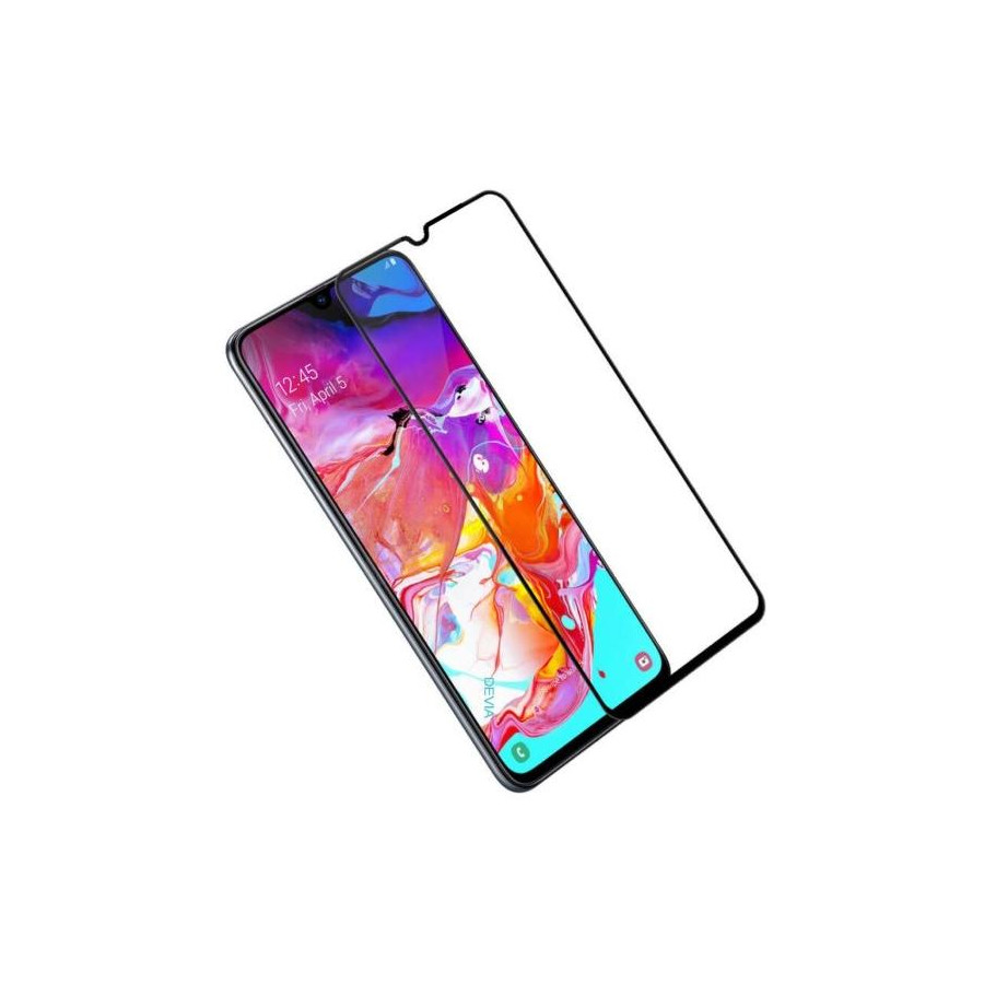 Pellicola vetro temperato Full Screen per Samsung A10e Nera
