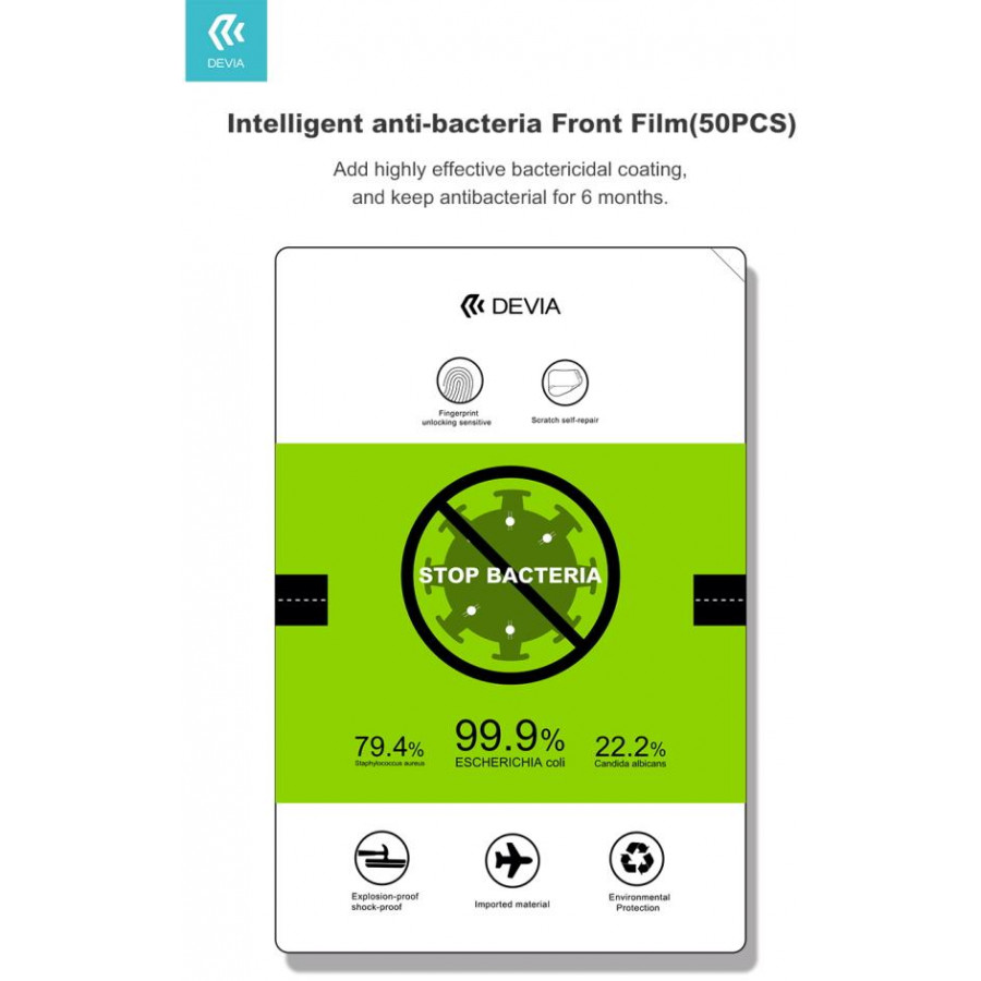 Pellicola Antibatterica Autorigenerante Idrogel per plotter