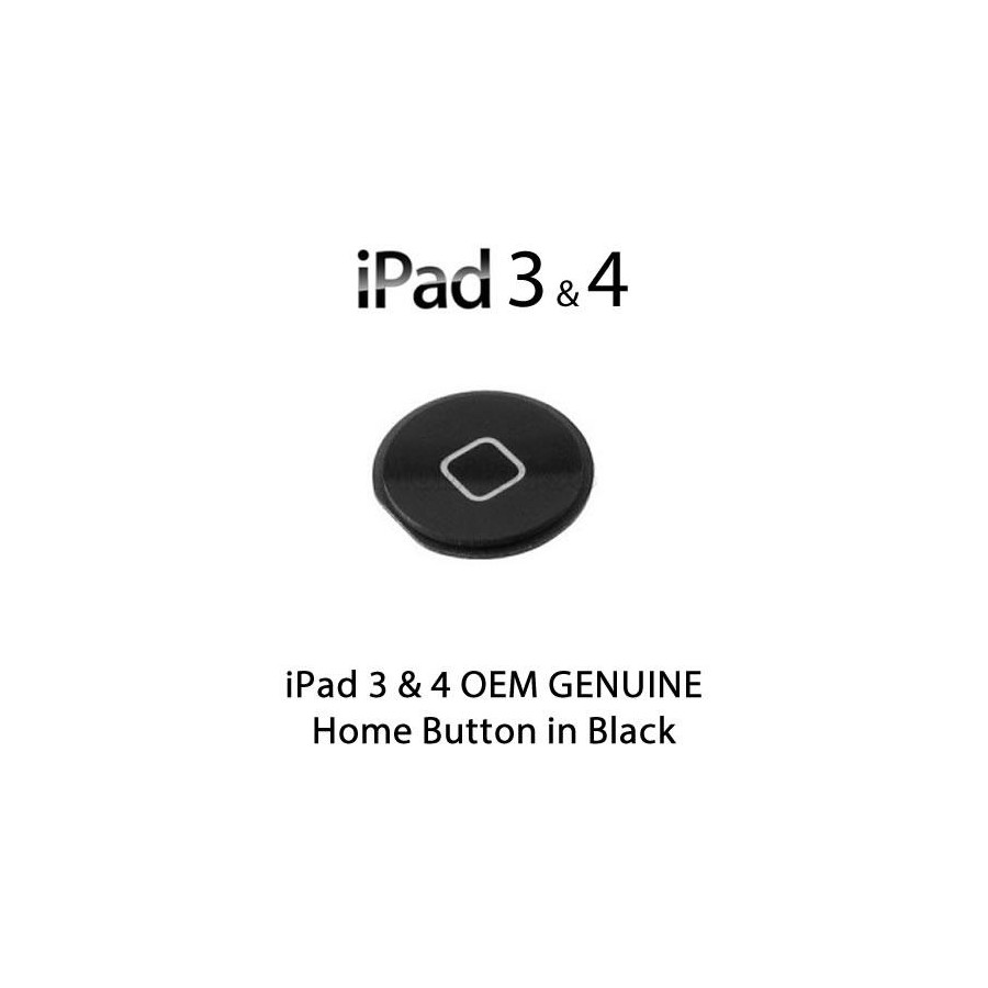 Pulsante Home per New iPad (iPad 3) / iPad 4 , Nero