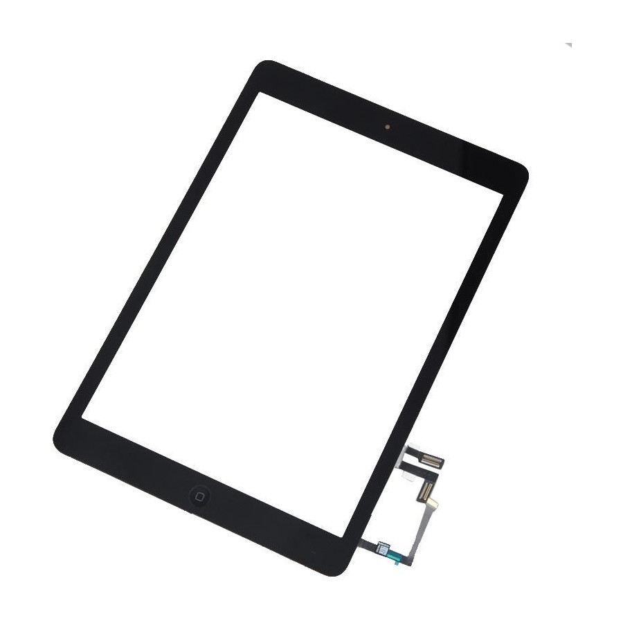 Touch+Telaio LCD+Pulsanti Home AAA per iPad Air 5 serie Nero