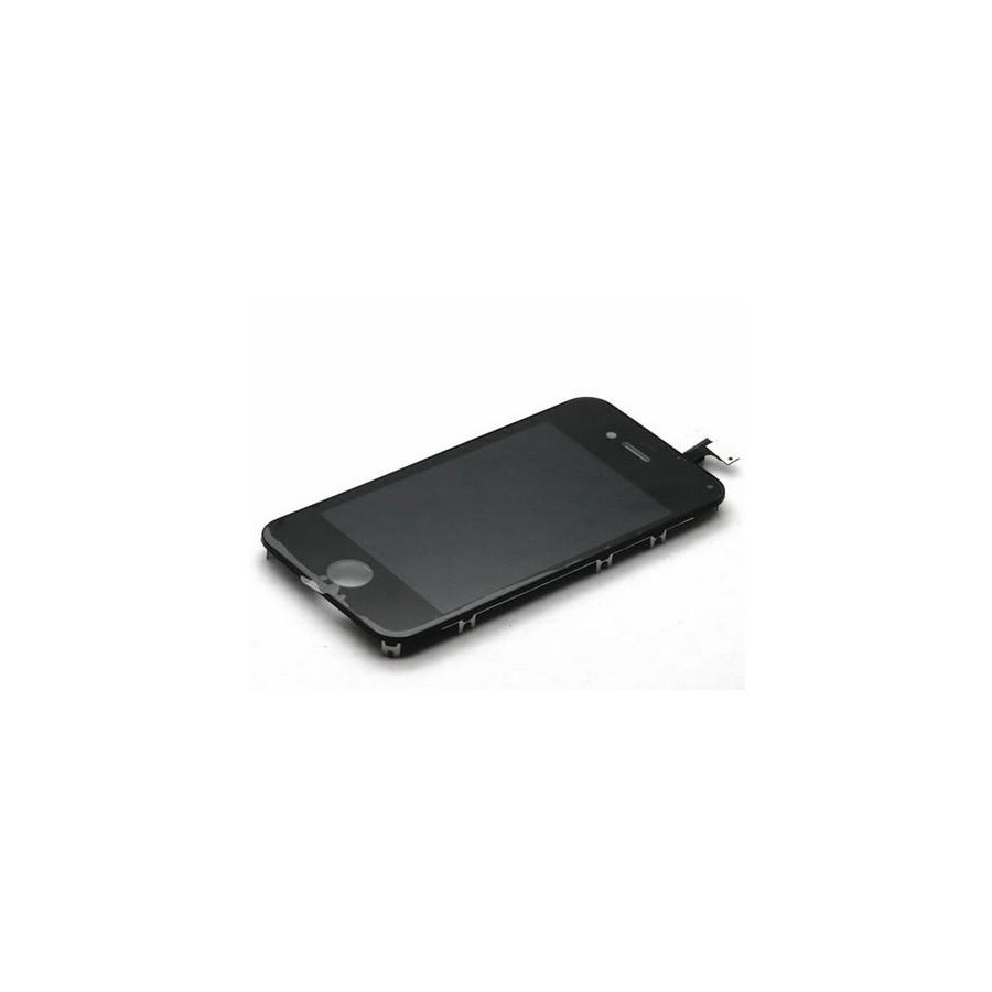 LCD LG Con Retina Antipolvere Telaio per iPhone 4 Nero AAA+