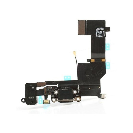 Connettore Dock Carica Originale Audio per iPhone 5S Nero