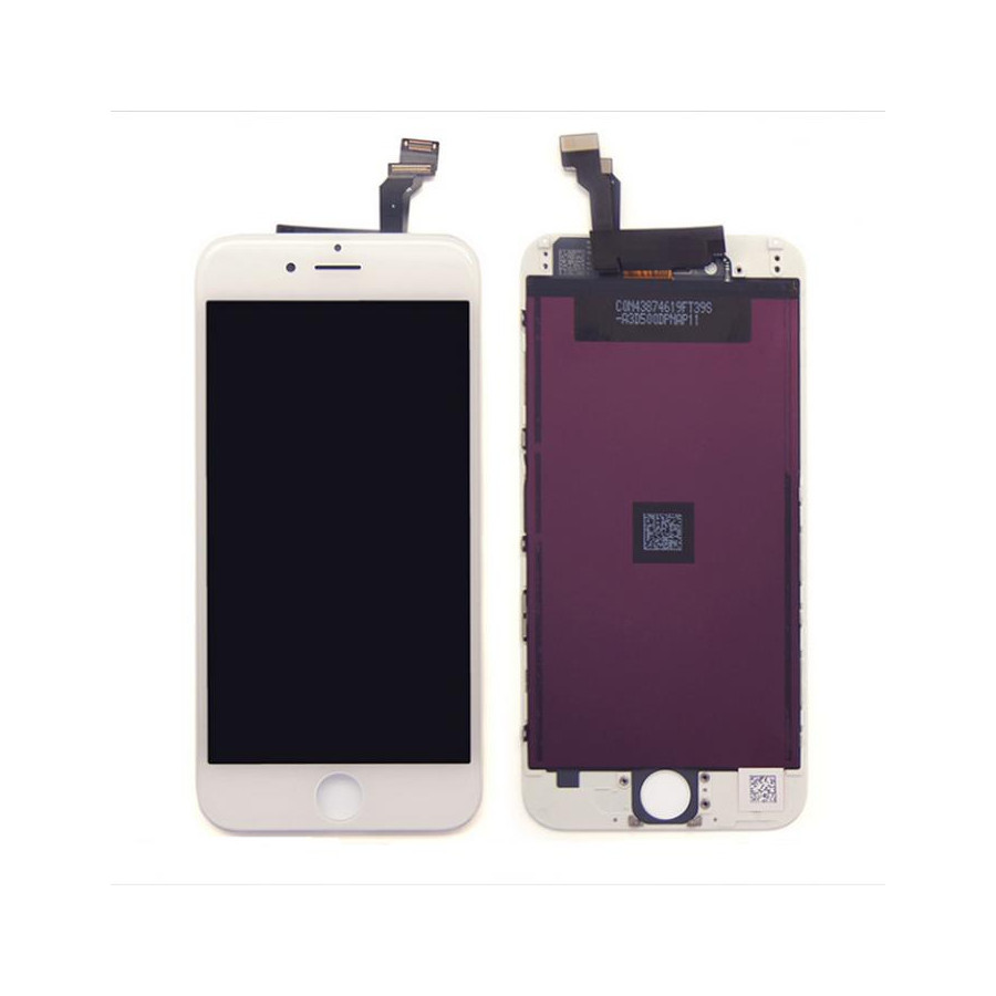 Lcd AA+ OEM Assemblato Alta Luminosita per IPhone 6 Bianco