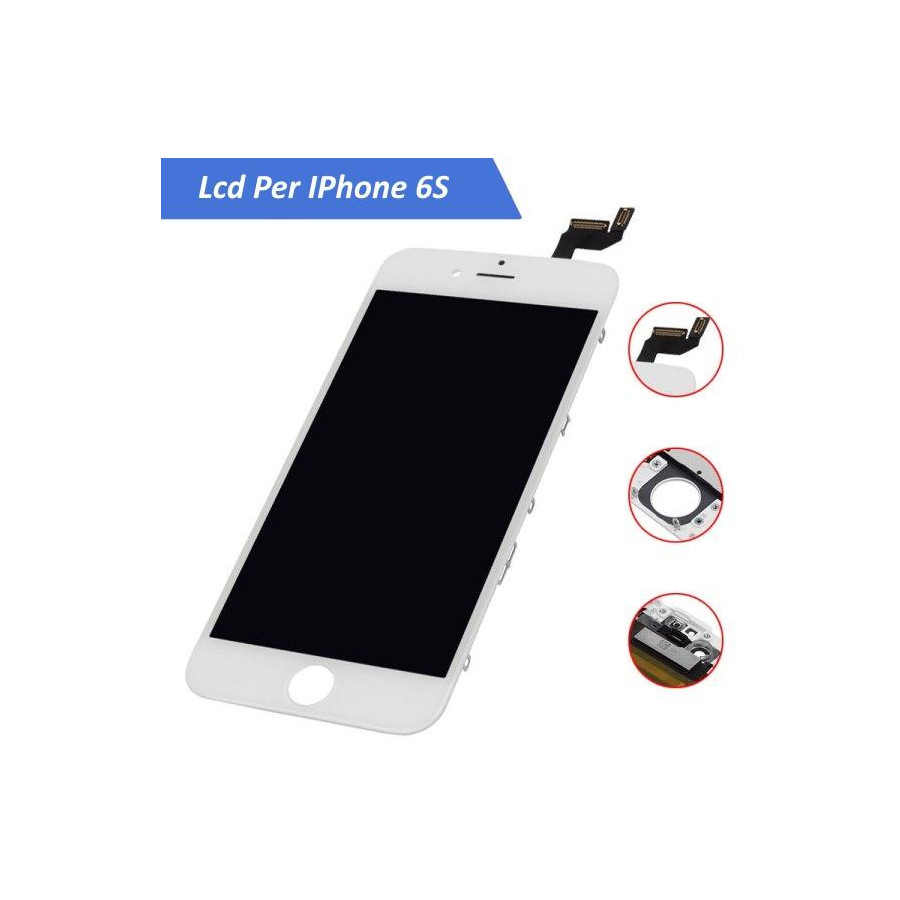 Display LCD Originale LG AAA+ per iPhone 6S Bianco