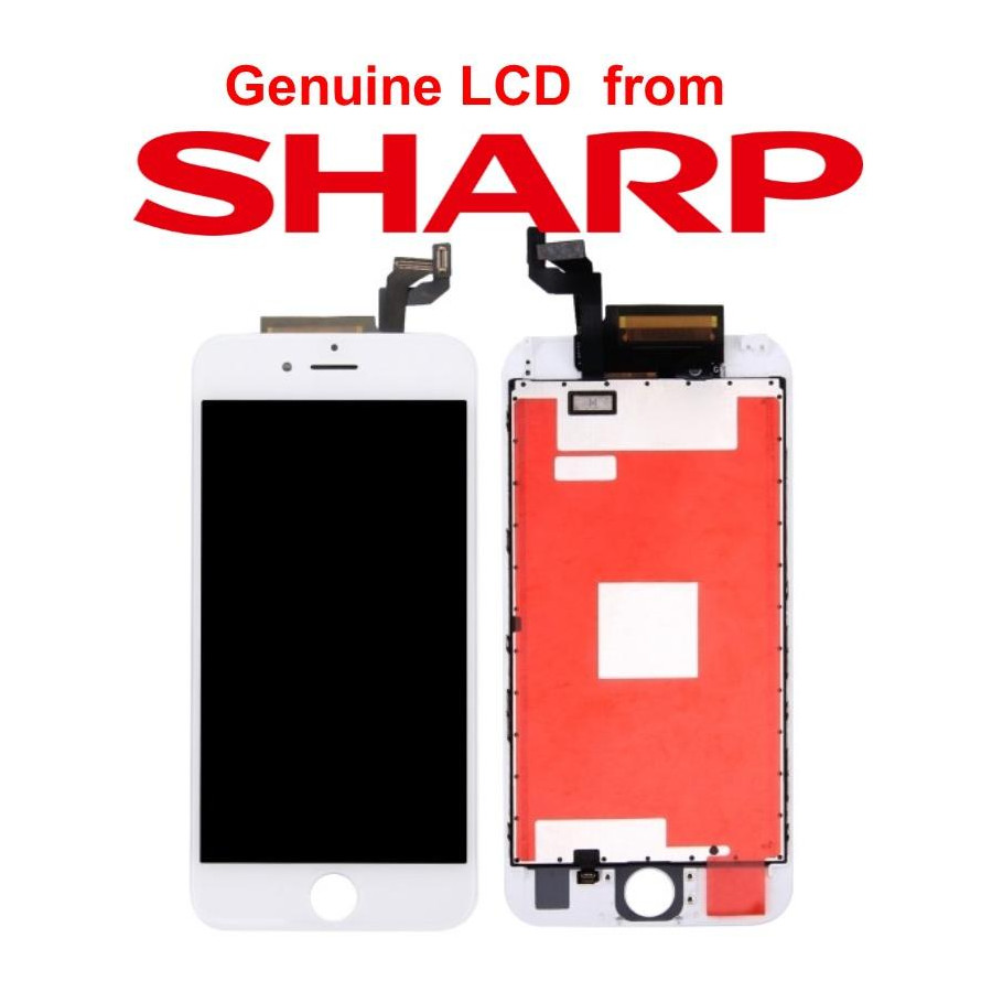 Lcd per iPhone 6S Matrice Sharp alta qualità Bianco