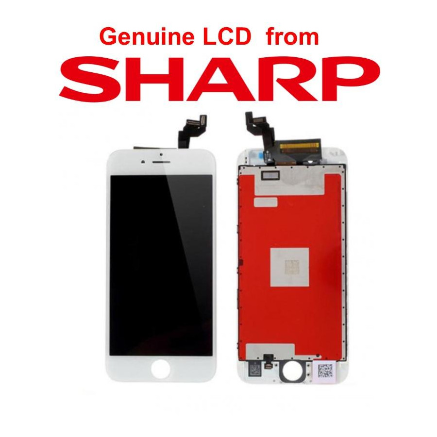 Lcd per iPhone 6S Plus Matrice Sharp alta qualità Bianco