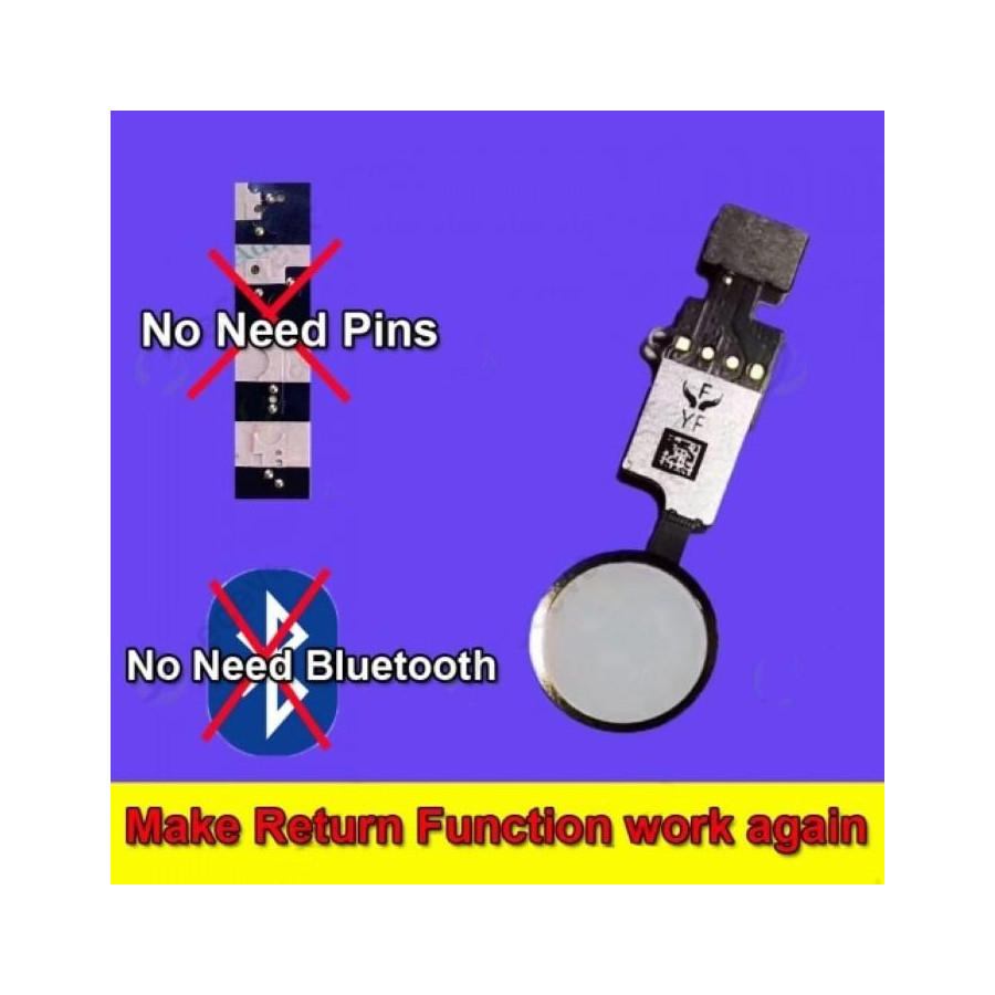 Pulsante Home Senza uso del Bluetooth IPhone 7-8/Plus Rose G