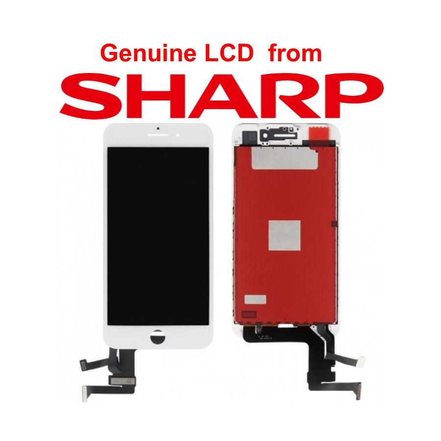 Lcd per iPhone 7 Plus Matrice Sharp alta qualità Bianco
