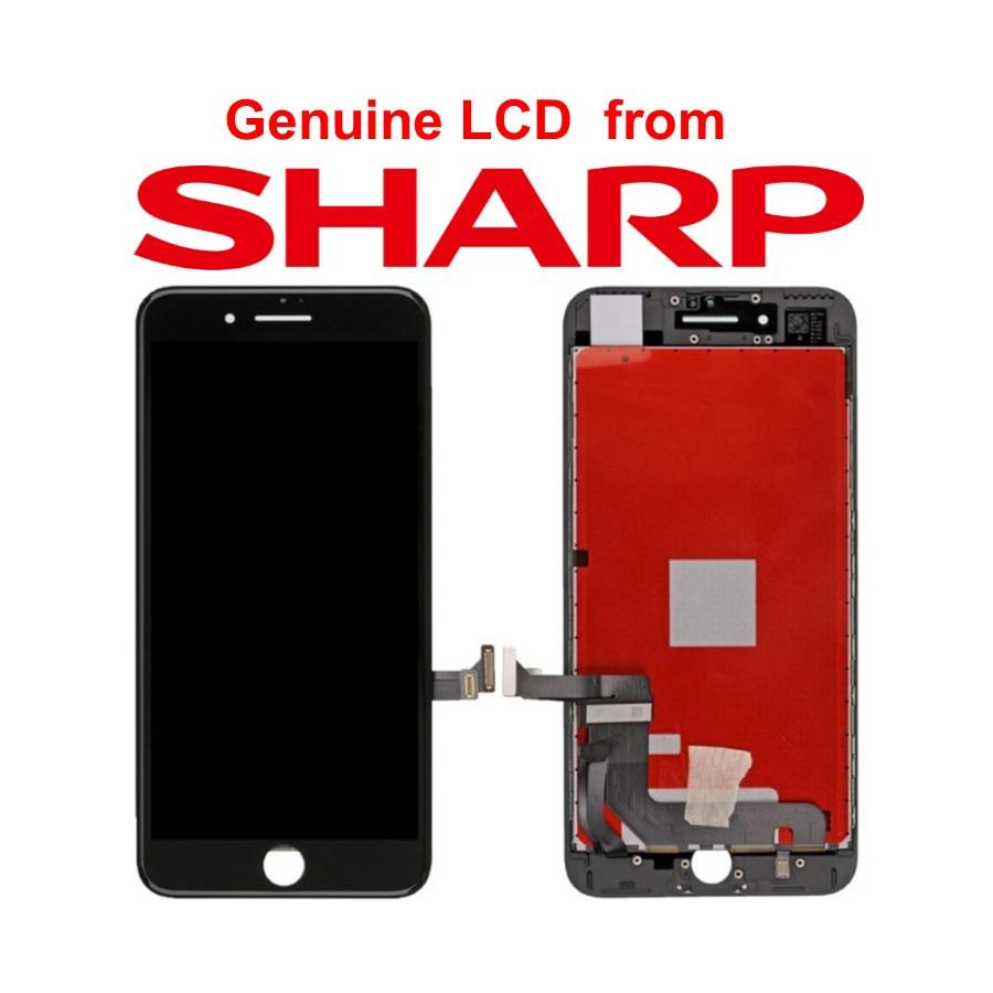 Lcd per iPhone 7 Plus Matrice Sharp alta qualità Nero