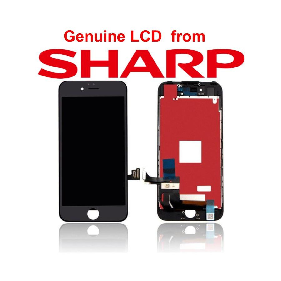 Lcd per iPhone 8 Matrice Sharp alta qualità Nero