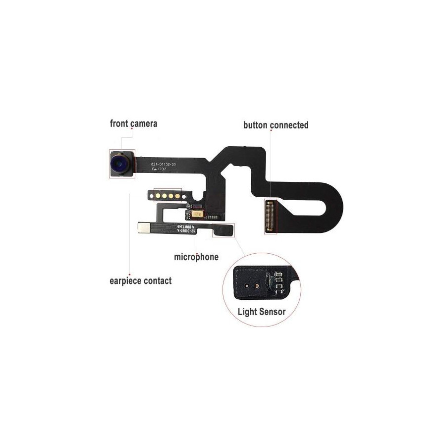 Telecamera frontale sensore di prossimità per iPhone 8 Plus