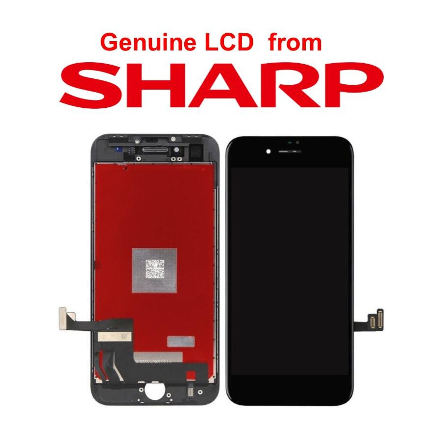 Lcd per iPhone 8 Plus Matrice Sharp alta qualità Nero