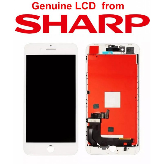 Lcd per iPhone 8 Plus Matrice Sharp alta qualità Bianco