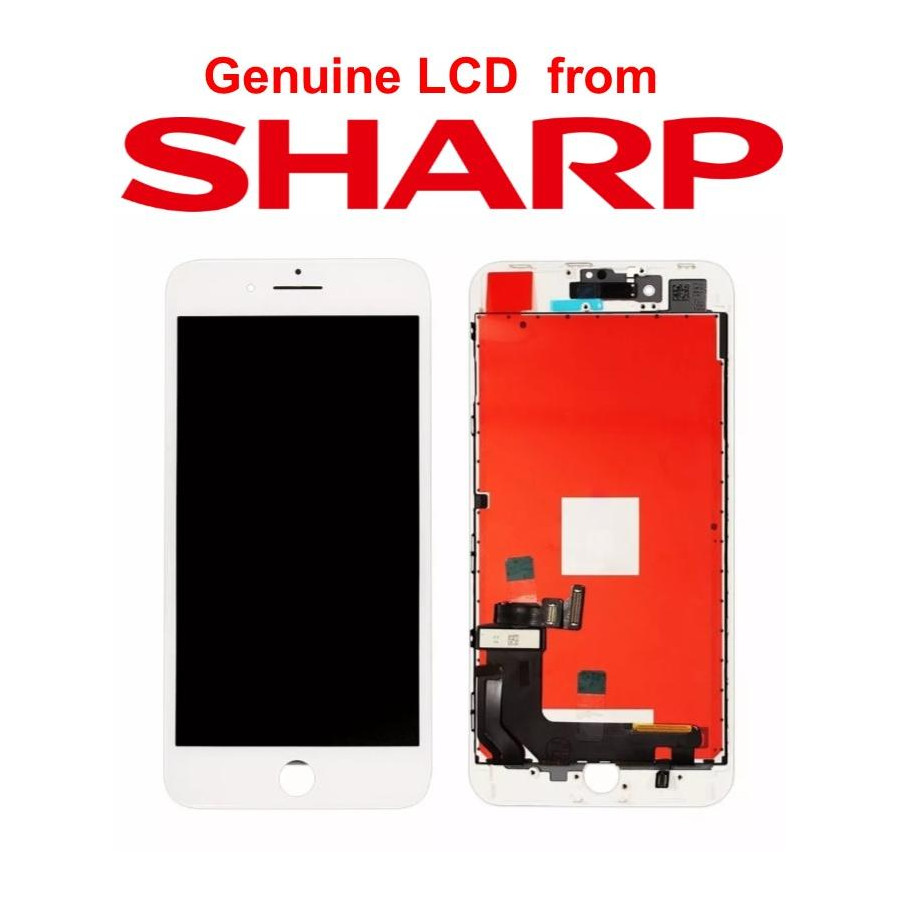 Lcd per iPhone 8 Plus Matrice Sharp alta qualità Bianco