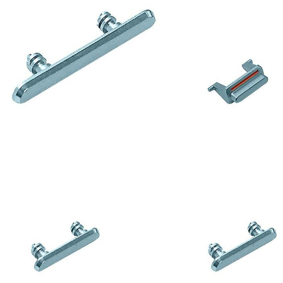 Set Pulsanti Volume+Mute+Power On/Off per iPhone XR Blu