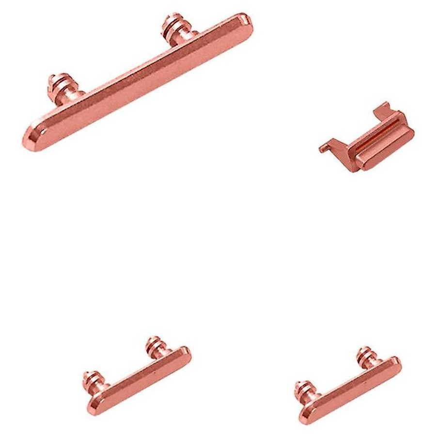 Set Pulsanti Volume+Mute+Power On/Off per iPhone XR Coral