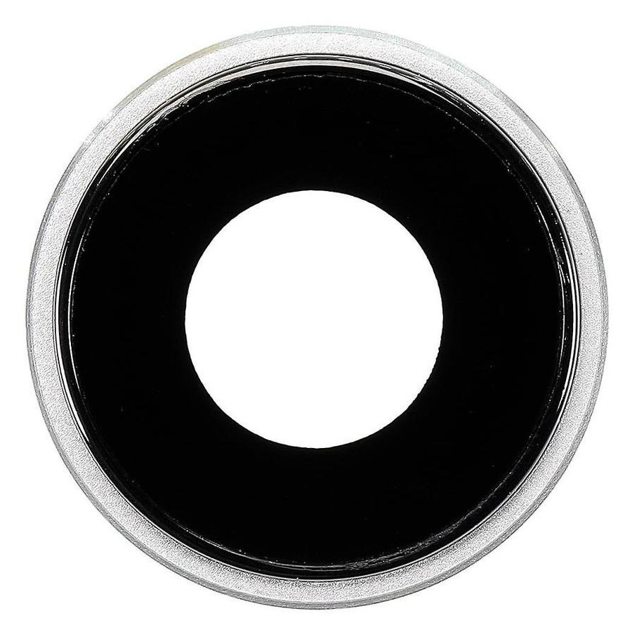 Cornice fotocamera con lente per iPhone XR Bianco