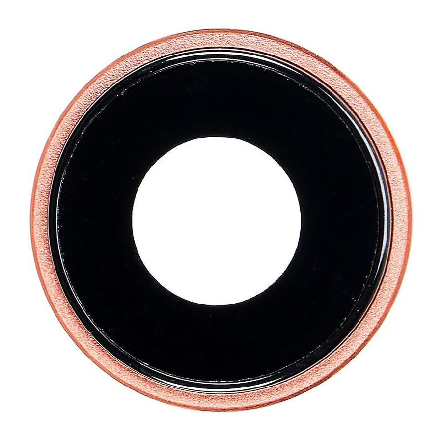 Cornice fotocamera con lente per iPhone XR Coral