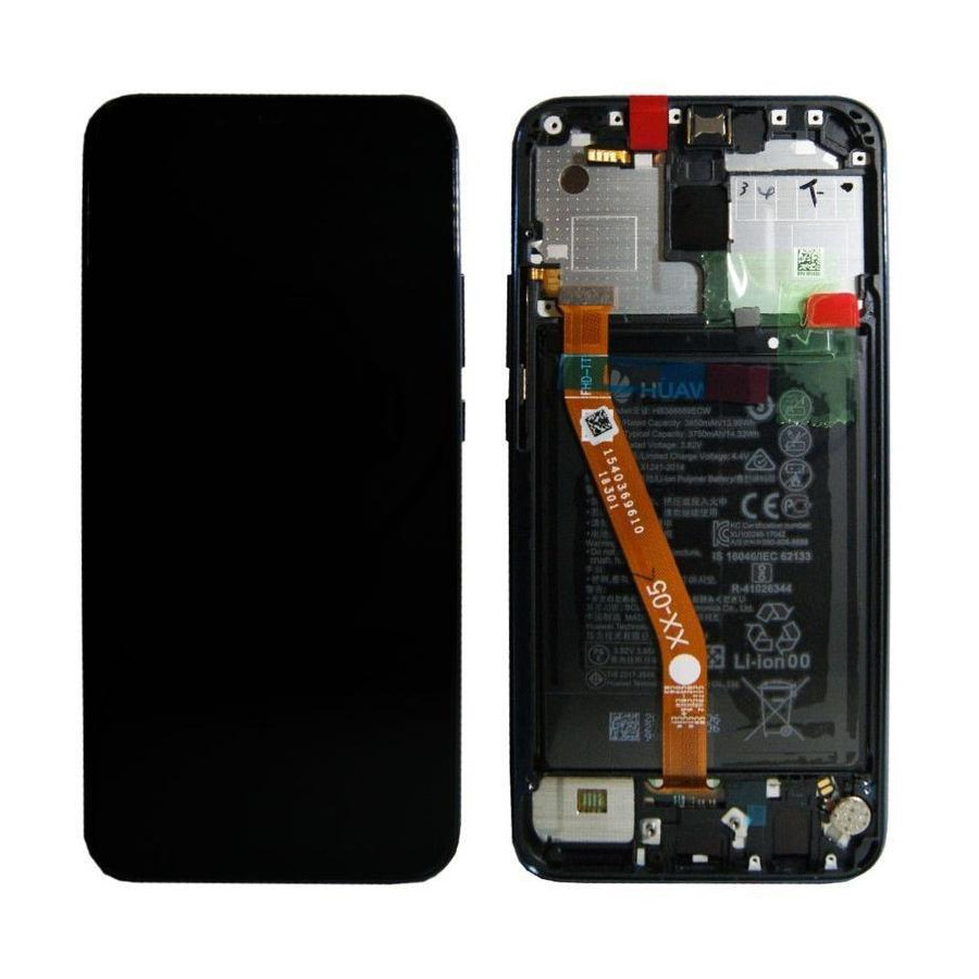 Lcd Huawei Mate 20 Lite Service Pack 02352DKK Nero