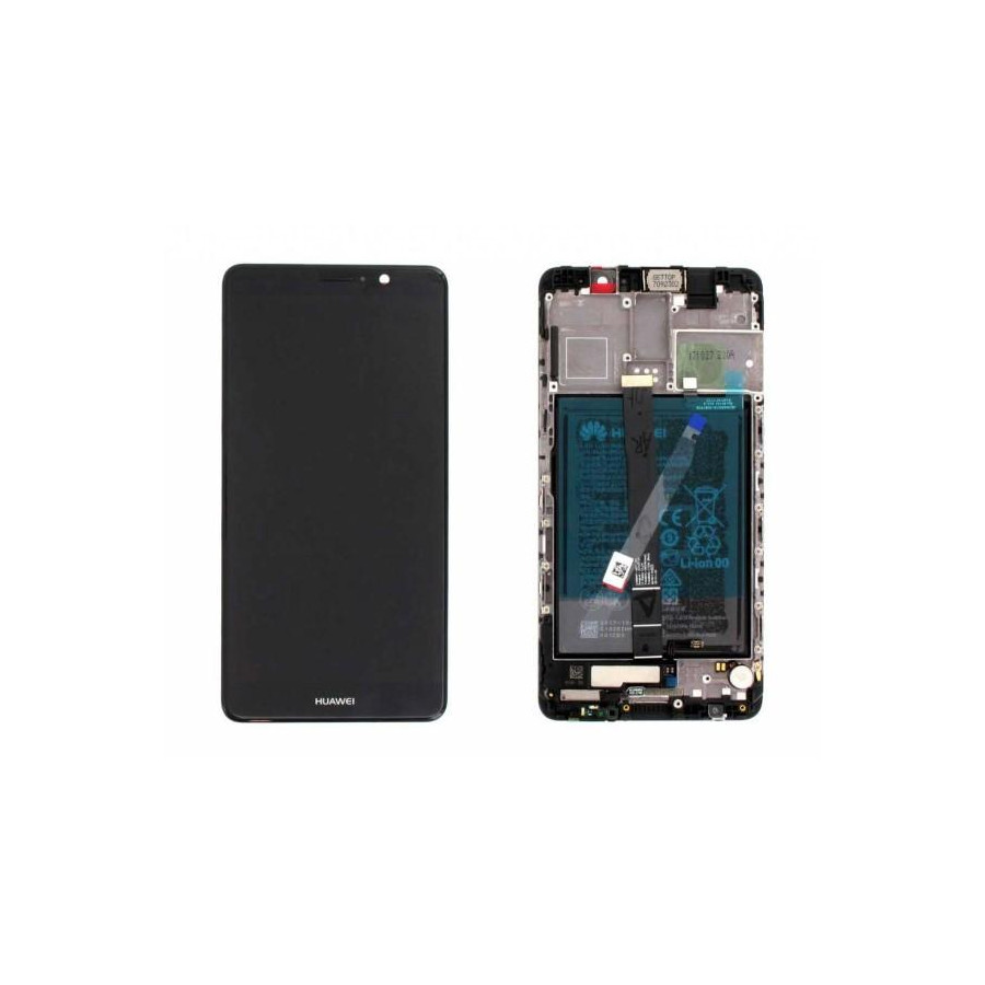 Lcd Frame e Batteria 02351CNU Originale Huawei Mate 9 Nero