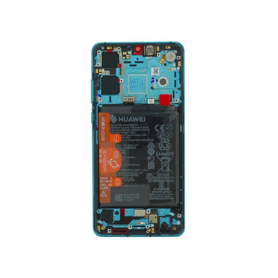 Lcd per Huawei P30 02352NLL Service Pack Aurora blue