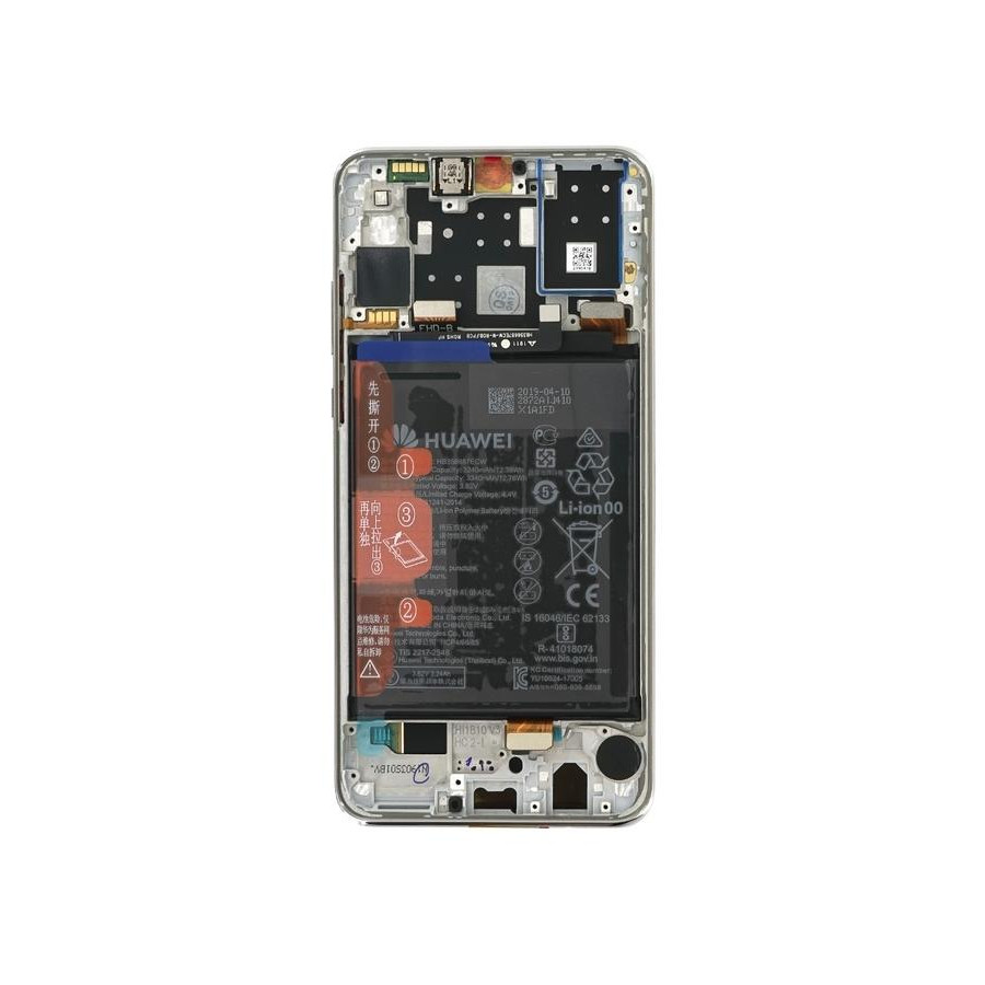 Lcd Huawei per P30 Lite Service Pack 02352RQC Pearl white