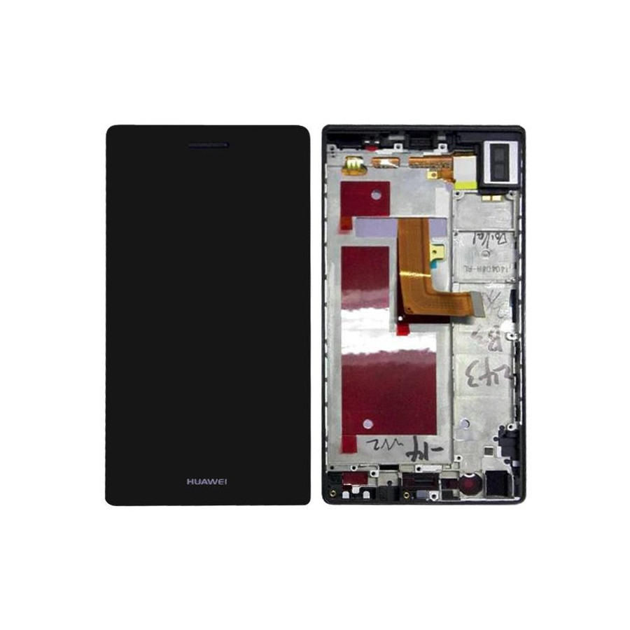 Huawei P7 / P7-L10 lcd Assemblato Con Frame Nero
