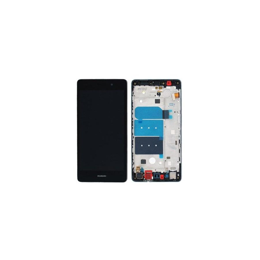 LCD + Touch Originale con Frame per Huawei P8 Lite Nero