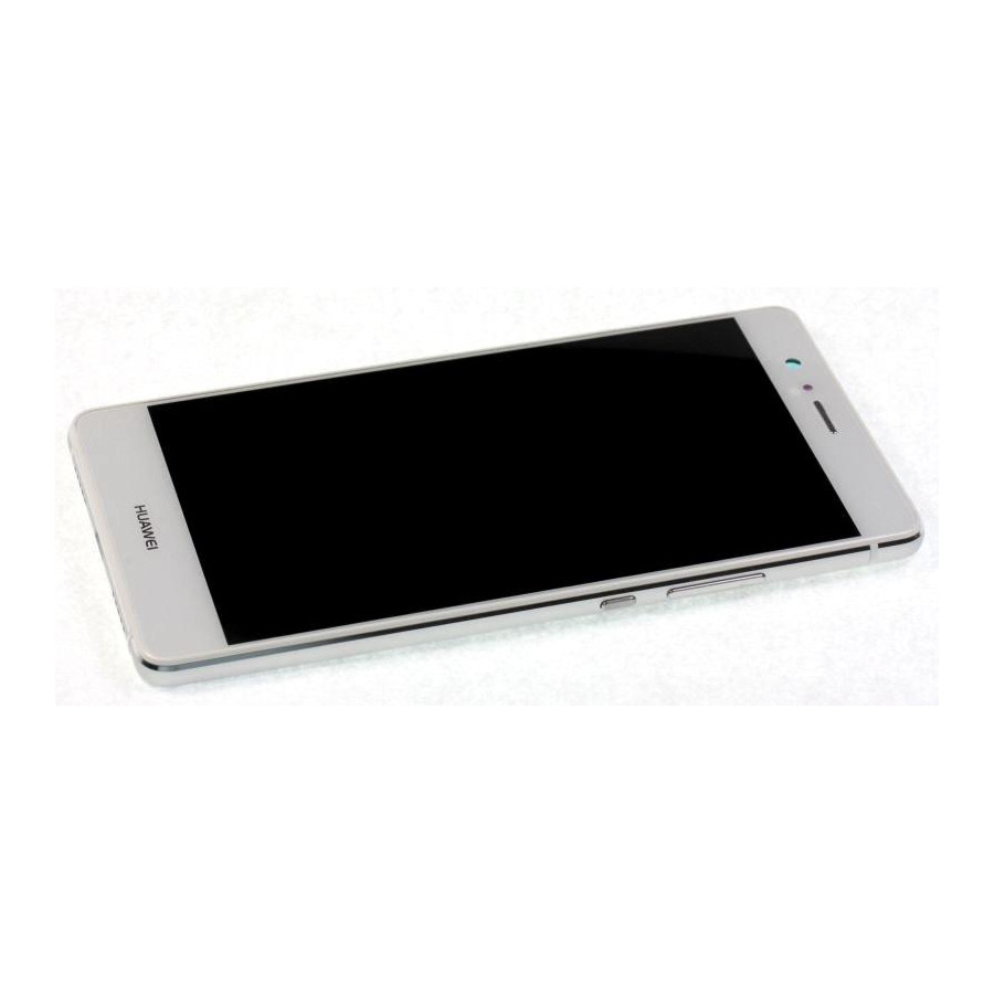 LCD + Touch ORIGINALE con Frame per Huawei P9 Lite Bianco