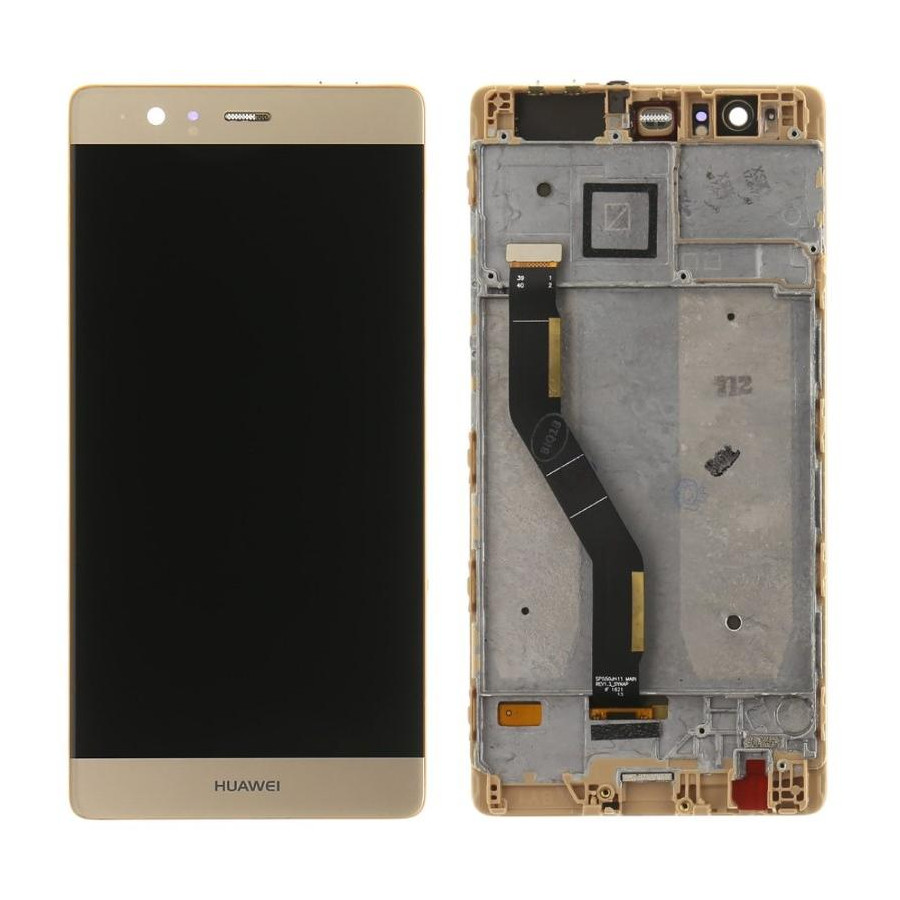 Lcd + Touch con Frame per Huawei P9 PLUS Gold